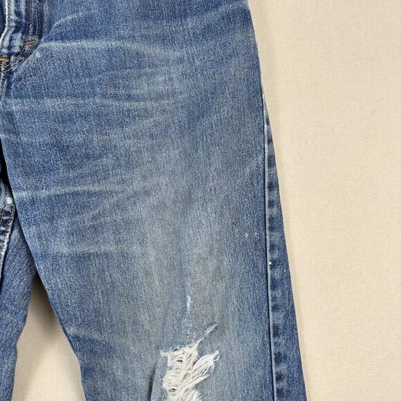 Vintage 90s Levi’s 550 Jeans Women’s 14 Regular Blue Denim Relaxed Tapered Leg - Picture 3 of 16